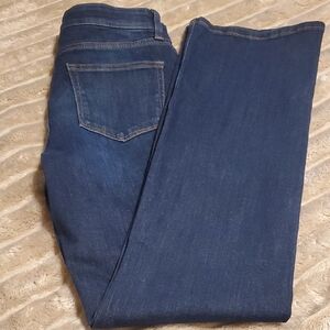 St. John's Bay Dark Blue Flare & Wide Leg Jeans
